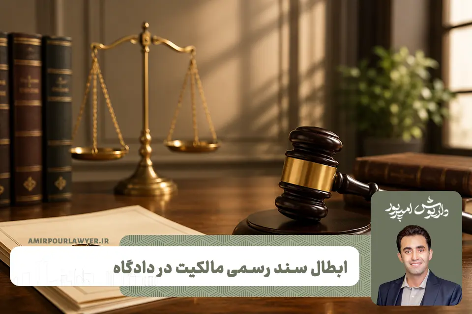 باطل کردن قانونی سند
