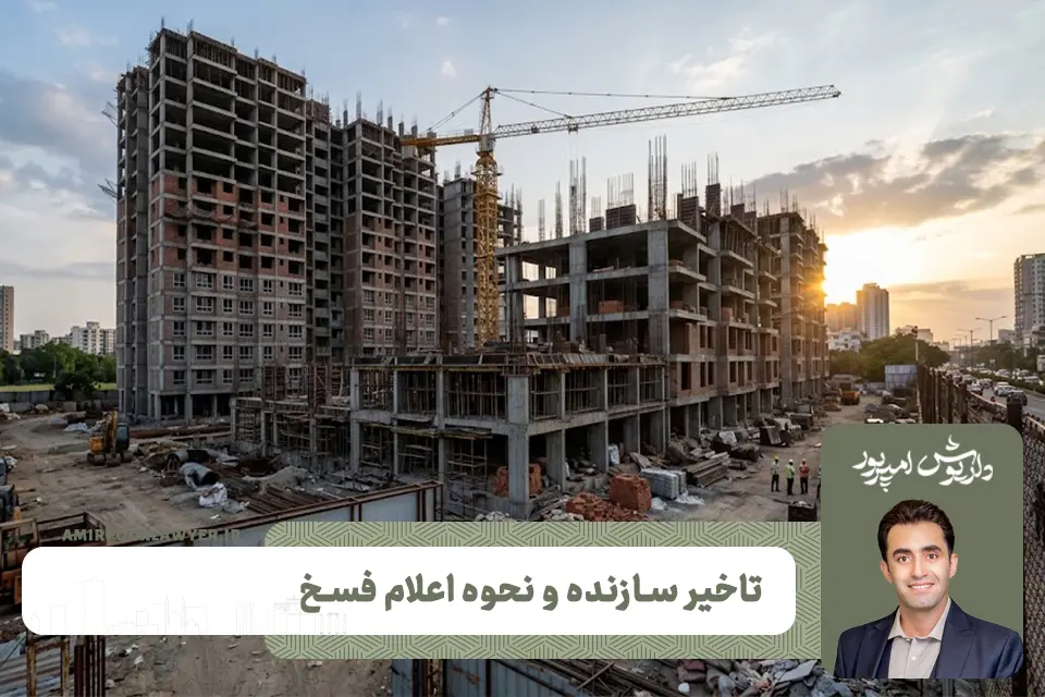 نحوه فسخ قرارداد پروژه های ساختمانی