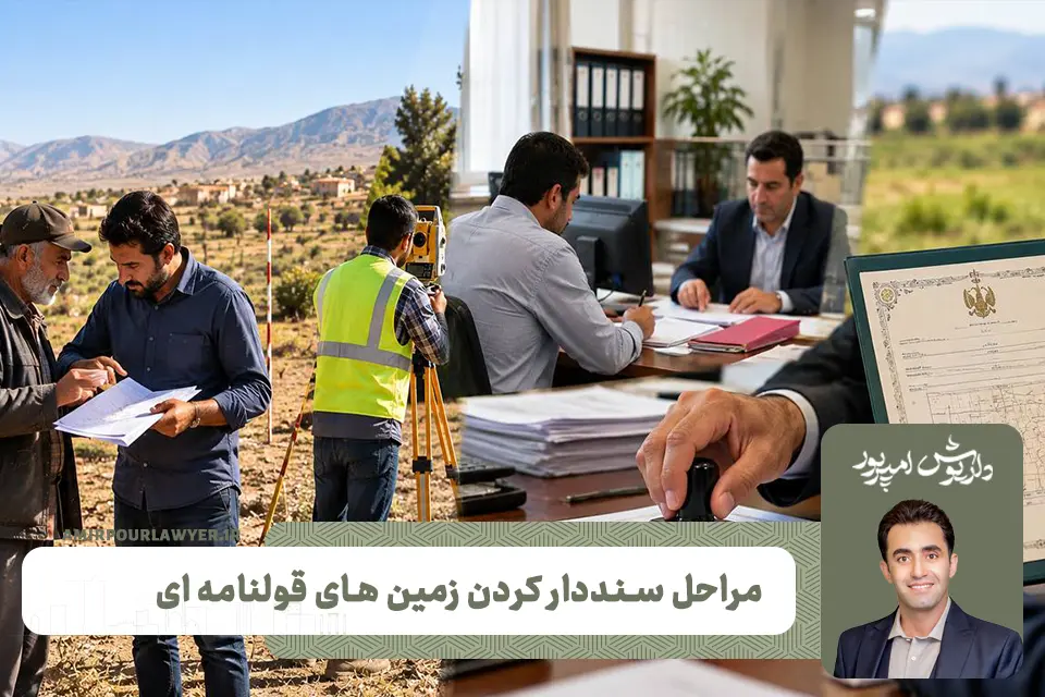 سنددار کردن زمین های بی سند